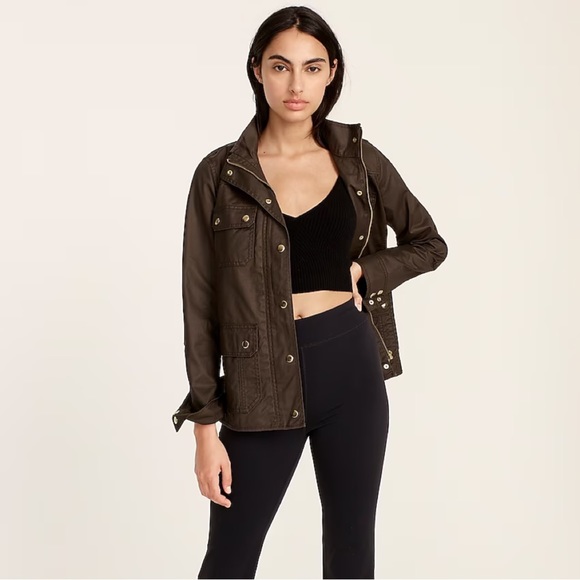J. Crew Relaxed Boyfriend Field Jacket - Picture 1 of 9